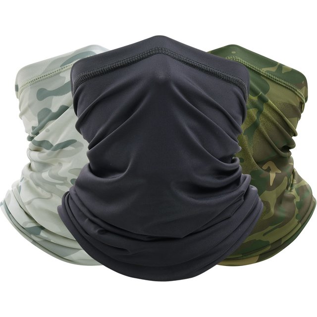 Outdoor Mountaineering Scarf Windproof Breathable Summer Tactical Bandana Cycling Hunting Fishing Face Mask Sports Neck Gaiter