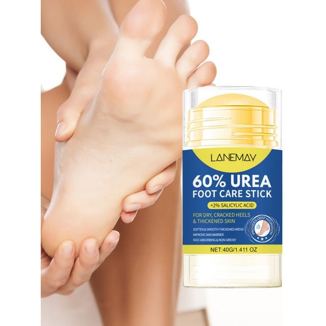 60% Anti-Drying Foot Cream Hand Cracked Repair Urea Foot Care Cream Stick Crack Skin Removal Care Cream Dead Feet Hand Skin