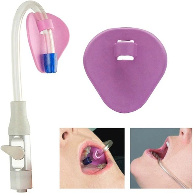 10pcs Autoclavable Dental Suction Tube Holder Saliva Ejector HVE Tube Positioner Oral Care Dentist Tools Consumables
