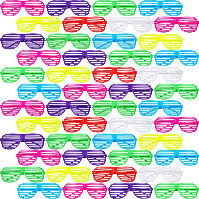 6/12pcs Halloween Decorations Shutters Glasses Toys Children Boys Girls Glasses Makeup Birthday Party Gifts Halloween Decoration
