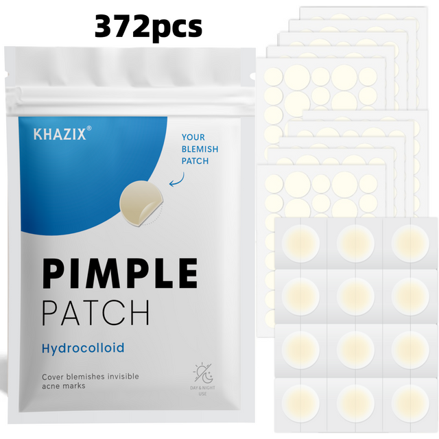 Hydrocolloid Acne Pimple Patches Spot Stickers for Face Skin Blemish Cover Nighttime Daily Skin Care