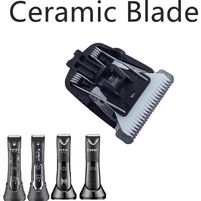 Replacement Ceramic Blade Cutter Head Fit For Kemei 1838/1840/1845/1846 Electric Hair Trimmer Clipper Accessories Part