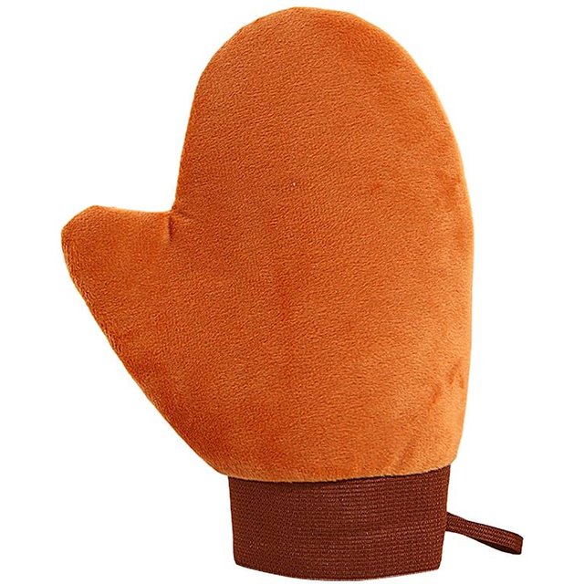 Tan Mitt Body Lotion Glove Self Tanning Mitt Double Sided Prevents Sticky Hands Applicator Portable Quick Dry Flocking Glove