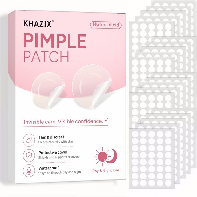 Hydrocolloid Spot Stickers for Face, Clear Acne Pimple Patches for Zits and Blemishes, Discreet Overnight Skin Care Solution
