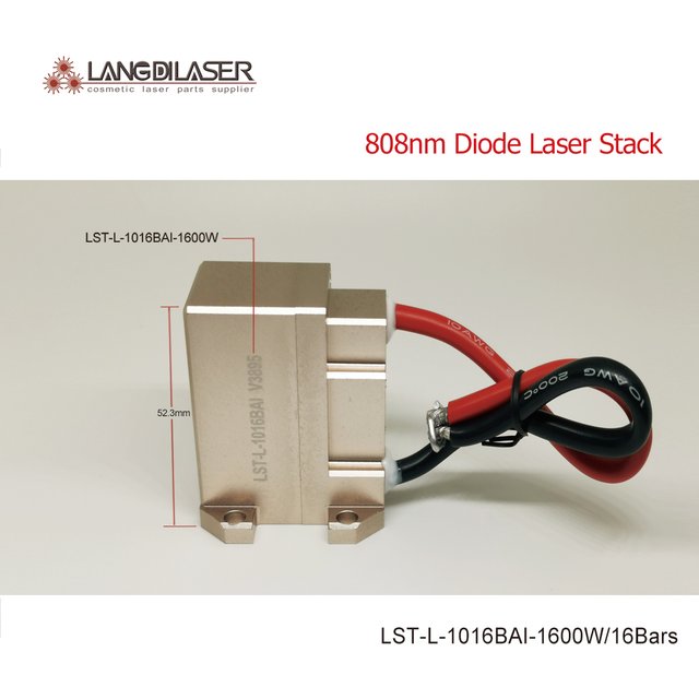 LST-L-1016BAI-Macro-Channel-Diode-Laser-Stack-For-Cosmetical-Hair-Removal-With-Output Power 800W / 1000W / 1600W