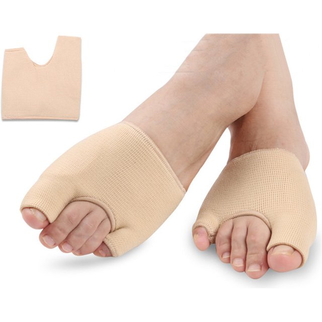 Silicone Shoe Pads Forefoot Cushion Orthopedic Insoles Ushape Comfortable Half Insoles Men Women Toe separator Foot Care Product