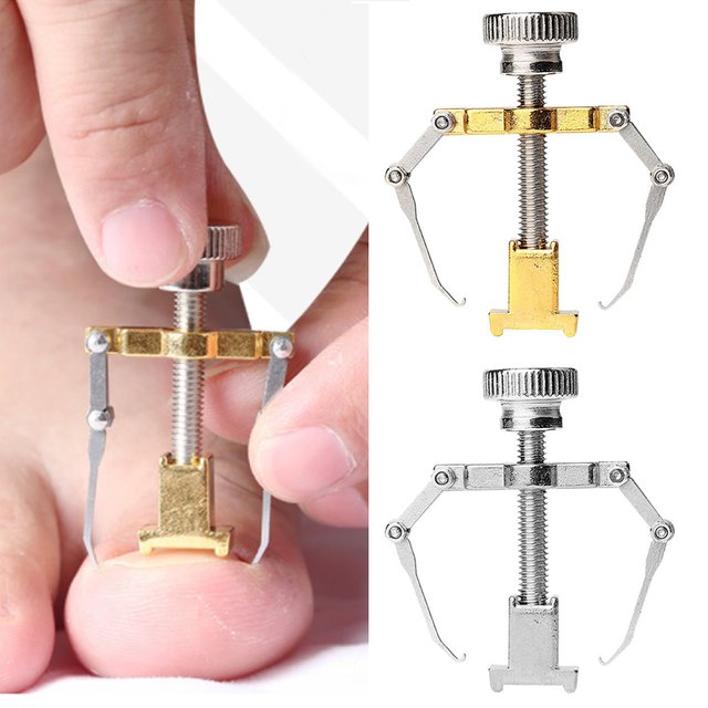 Ingrown Toenail Corrector Nail Straighten Clip Ingrown Toenail Lifter Stainless Steel Paronychia Corrector Foot Care Tool
