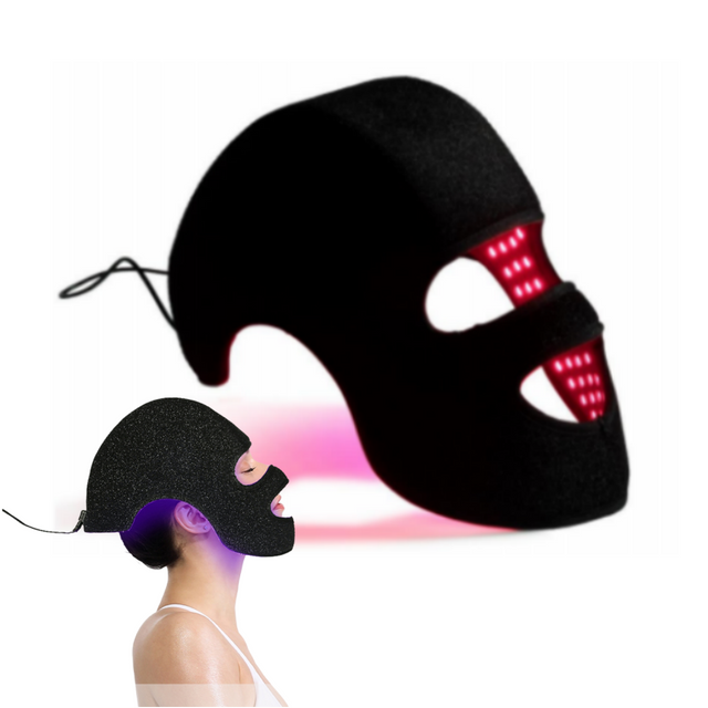 2 in1 Face Beauty Machine&Hair Growth Device 4 Colors 660nm 850nm Red Light Therapy for Face Skin Care&Head Prevent Hair Loss