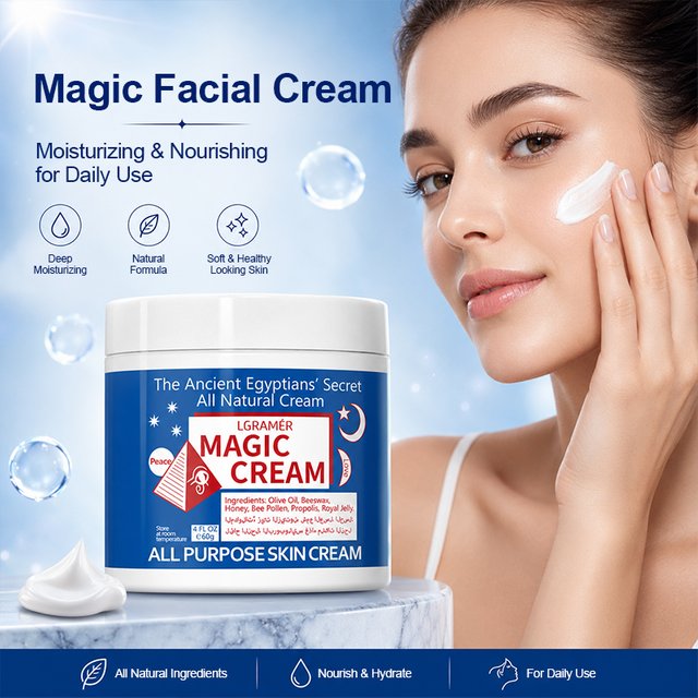 30g/60g/120g Magic Face Cream, Deep Hydrating Moisturizing Facial Cream, Long Lasting Moisture Lock, Suitable for All Skin Types