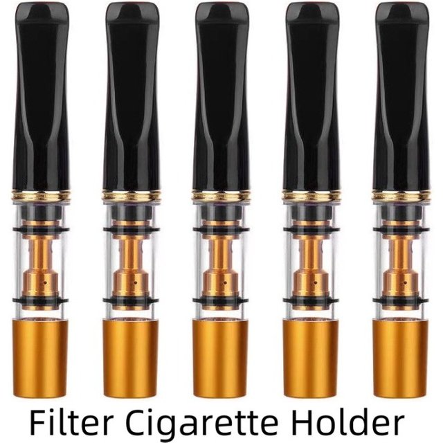 5PCS Reduce Tar Smoking Holder Smoking Accessories Reusable Mouthpiece Tar Filter Oral Care Tobacco Tar Clean Cigarette Holders