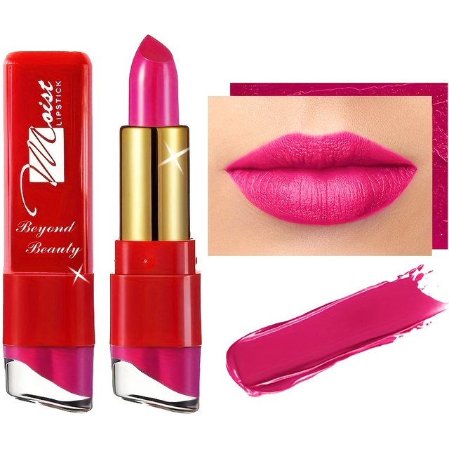 12 Colors Creamy Moisturizing Lipstick, Long Lasting Lipstick Leaning Tower Women and Schoolgirl Makeup Beginners Lip Makeup