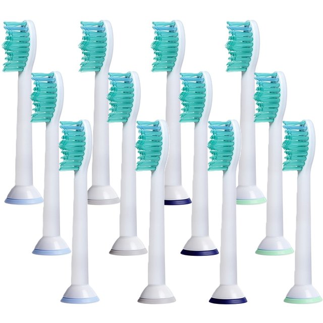 Toothbrush Heads for Philips Sonicare ProResults HX6014 HX6100 HX6150 HX6411 HX6431 HX6500 HX6511 HX6982 HX9332