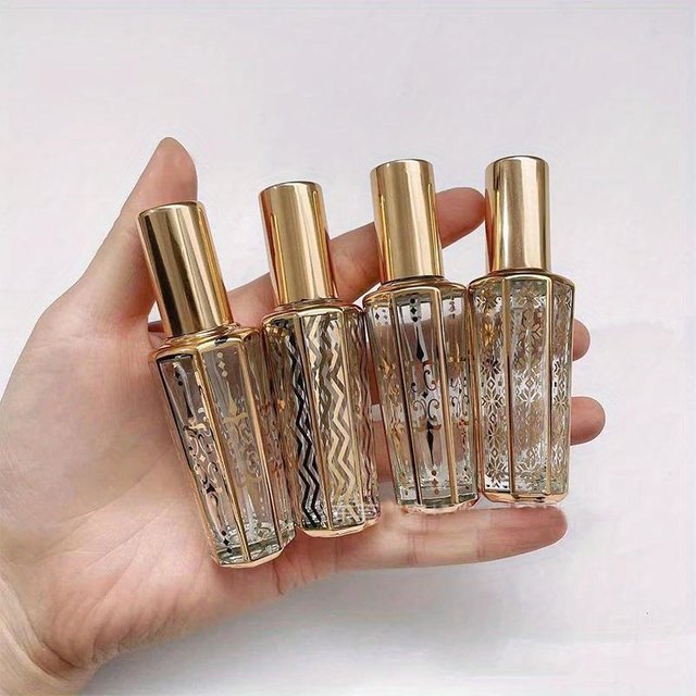 Bouteille de parfum en verre portable, pulvérisateur de brume ultra, vaporisateur cosmétique, atomiseur de voyage, d'extraction de 15ml