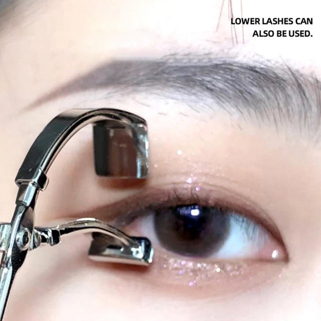 Wholesale 1pcs Curling Eyelash Curler Shaping Natural Mini Eyelash Curler Portable Eyelash Curler Eyelash Curler Beauty Tools