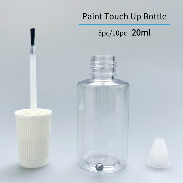 20ml Plastic Paint Mixing Bottle Touch-Up Bottle Paint Storage Bottle Pigment Bottle Nail Polish Bottles DIY Crafts Containers