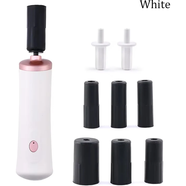 Eyelash Glue Shaker Electric Wakeup Device Nail Polish Tattoo Ink Pigment Liquid Shaking Machine with 2pcs Connector Makeup Tool