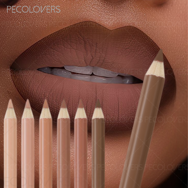 Matte Lip Liner and Lipstick - Waterproof, Sweatproof, and Smooth Waterproof Makeup, Longlasting Wear Lip Pencil