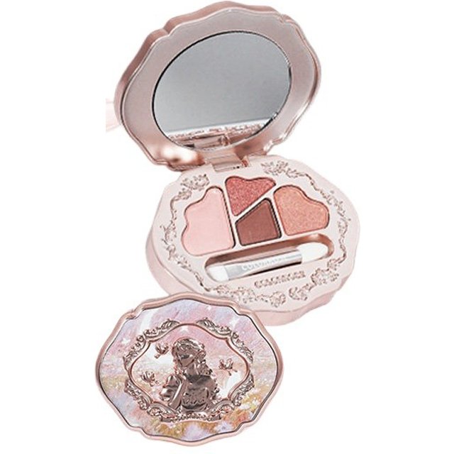 Colorrose 4-Color Aegyosal Eyeshadow Palette Shimmer Highlighter,Brightening Pearl Finish,Long-Lasting Waterproof Eye Makeup