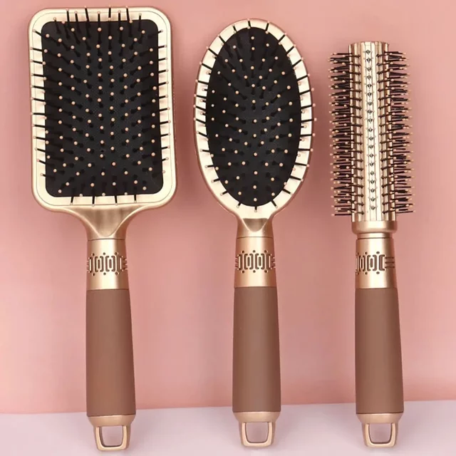 Anti-Static Airbag Massage Comb – High-End Practical Hair Brush for Curly Hair, Household Care Tool for Real Hair Wigs