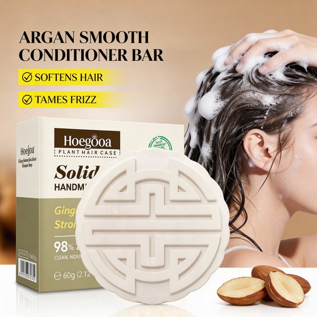 Argan Natural Shampoo Bar Hair Soap for Dry Damaged Hair Moisturizing Nourishing Shine Repair Gentle Cleansing All Hair Types