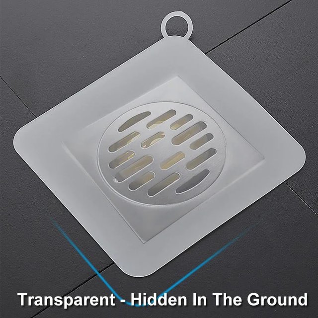 1/3/5Pcs Thick Silicone Floor Drain Cover Bathroom Deodorant Insect-proof Seal Household Sewer Pipe Sink Anti-smell Floor Cover