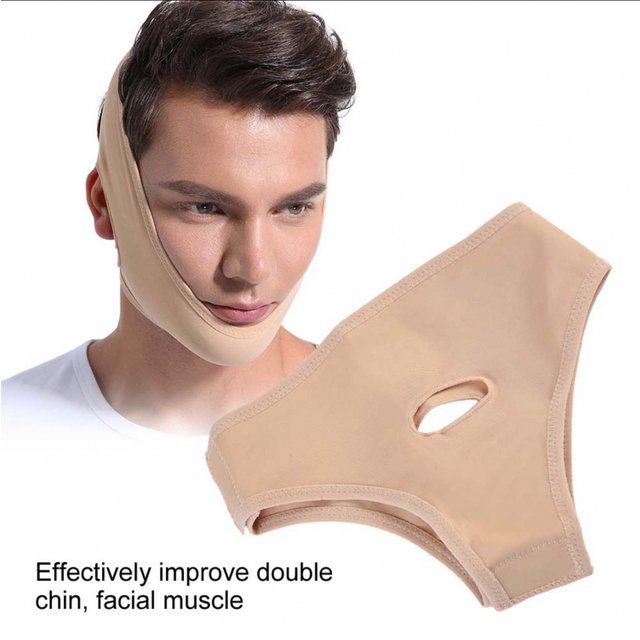 Face Slimming Mask 2 Sizes Unisex Face Slimming Bandages Thin V Shape Facial Lifting Belts Facial Band Low Rebound Material