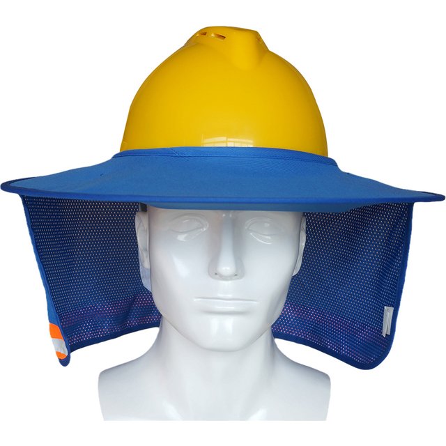 Universal Sunscreen Helmet Brim is Suitable for Reflective Safety Sunscreen Helmet for Construction Sites Outdoor Installation
