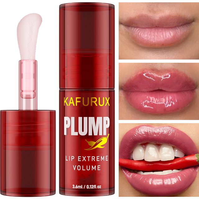 1/2PCS Lip Plump Long Lasting Lip Oil Moisturizing Lip Gloss Serum Instant Volumising Essence Oil Repair Lip Fine Lines Increase