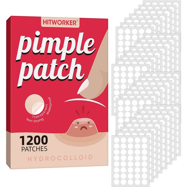 Invisible Waterproof Hydrocolloid Acne Patch for Facial Cleansing Care Essence Tool Accessory Suitable for All Skin Types