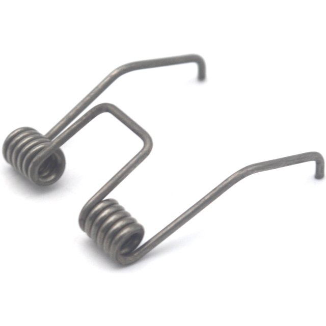 2PCS Hair Clipper Replacement Spring Fittings Spring Steel Double Torsion Spring 19x24mm