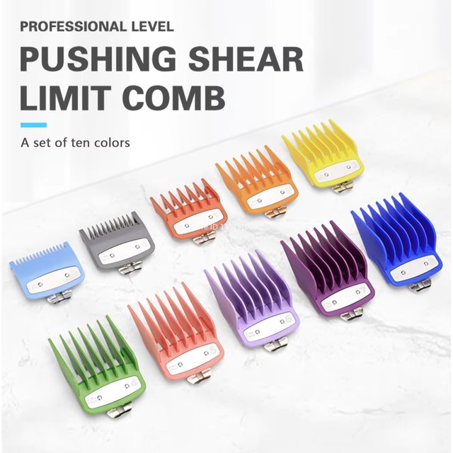 Professional Hair Clipper Limit Guide Comb For Kemei Wahl Trimmer Barber Guide Comb Haircut Tool Clipper Limit Combs