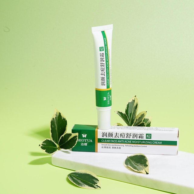 Herbal Acne Treatment Cream Cleans Removes Acne Moisturize Repair Oil Control Shrink Pores Pimples Acne Treatment Gel Skin Care
