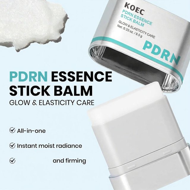 Korean Portable Skincare Stick Glow & Elasticity Care Cosmetics PDRN Essence Stick Balm Collagen & Ceramide Peptide Repair Cream