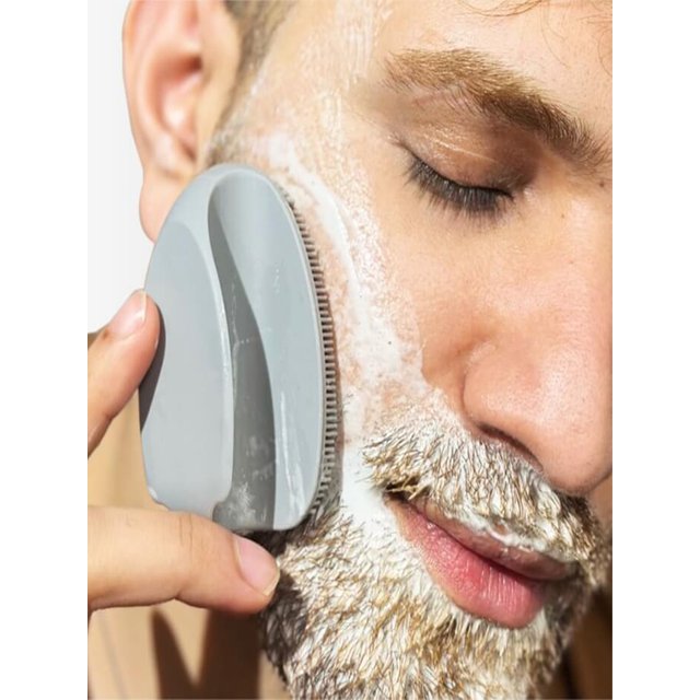 Silicone Face Scrubber, Face Scrubber for women Men, Manual Face Exfoliator Brushes Scrubber,Facial Cleansing Brush for Exfoliat