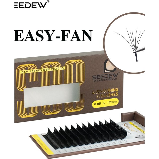 SEEDEW Easy - Fanning Eyelashes Makeup Auto Bloom Flowering Eyelash Extensions Camellia Lashes