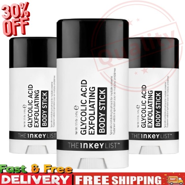 Glycolic Acid Exfoliating Body Stick 45g Portable Brightening Body Scrub Stick Deep Exfoliation Moisturizing Skin Care