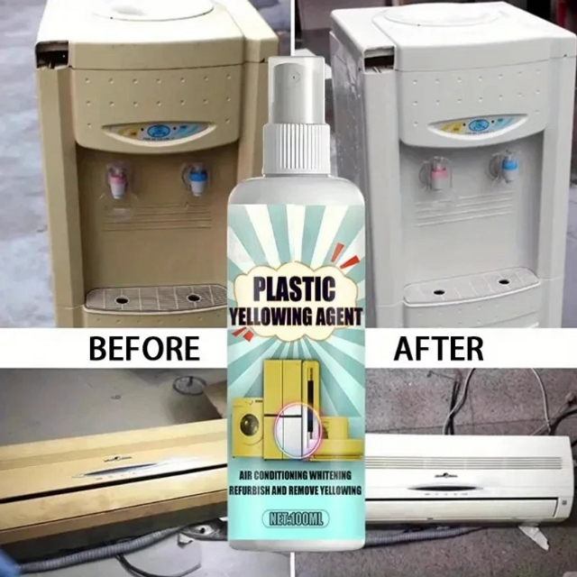 Used to remove antioxidant and yellowing cleaning agents from plastics, air conditioners, washing machines, home appliances, etc