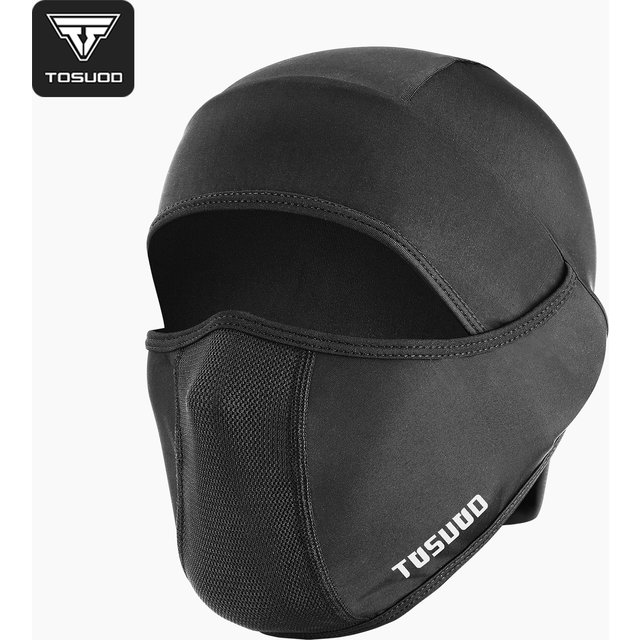 TOSUOD Summer Ice Silk Cycling Hat UV Protection Cool Motorcycle Bike Caps Breathable Quick Drying Bicycle Balaclava Face Mask