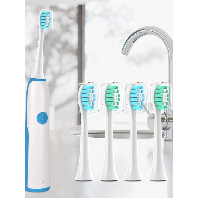 4/8pcs Replacement Brush Heads Compatible with Philips Sonicare Electric Toothbrush Brush Head for 2100 4100 5100 6100 7300 9000