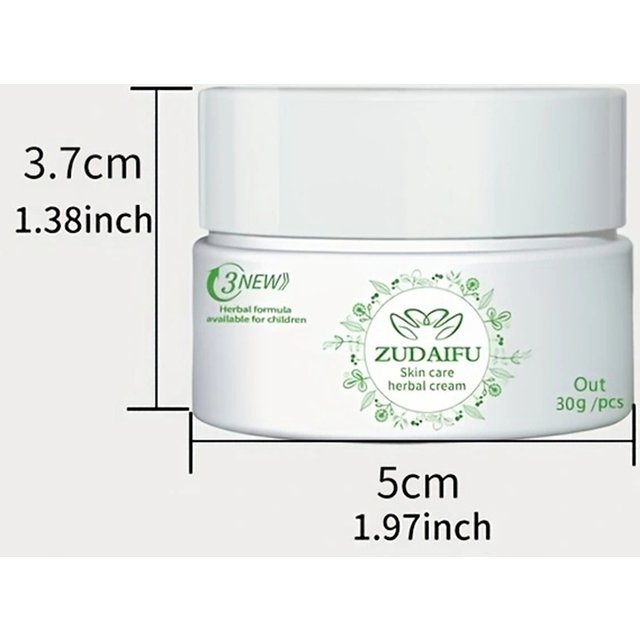 10pcs Zudaifu Third Generation Herbal Moisturizing Cream Cool and Moisturizing Cream Skin Care Cream 15/30g