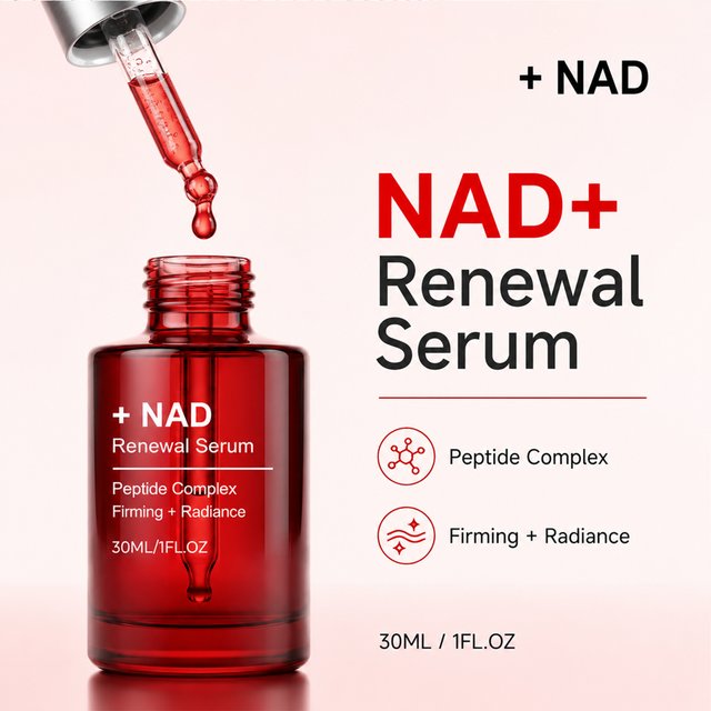 NAD Peptide Collagen Face Neck Cream Hydrating Smoothing Nourishing Skin Care for All Skin Types Daily Radiance Glow