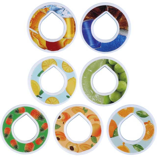 Tasse à eau multi-saveur, annEau de parfum, utilisé dans une bouteille aromatisée, clics, plus