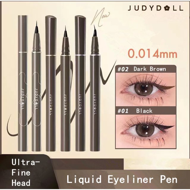 Judydoll Ultra-fine Liquid Eyeliner Pen Matte Lying Silkworm Eye Lash Pencil Fast Dry Smooth Lasting Eye Shadow Stick Makeup