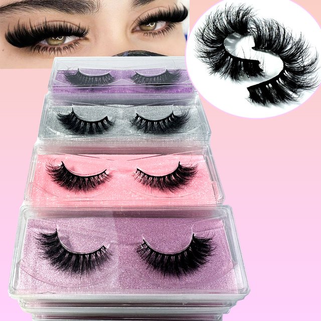 20 Pairs Eyelash Wholesale 3D Mink Lashes Natural Soft False Eyelashes Reusable Messy Fake Lashes In Bulk Cilios Makeup