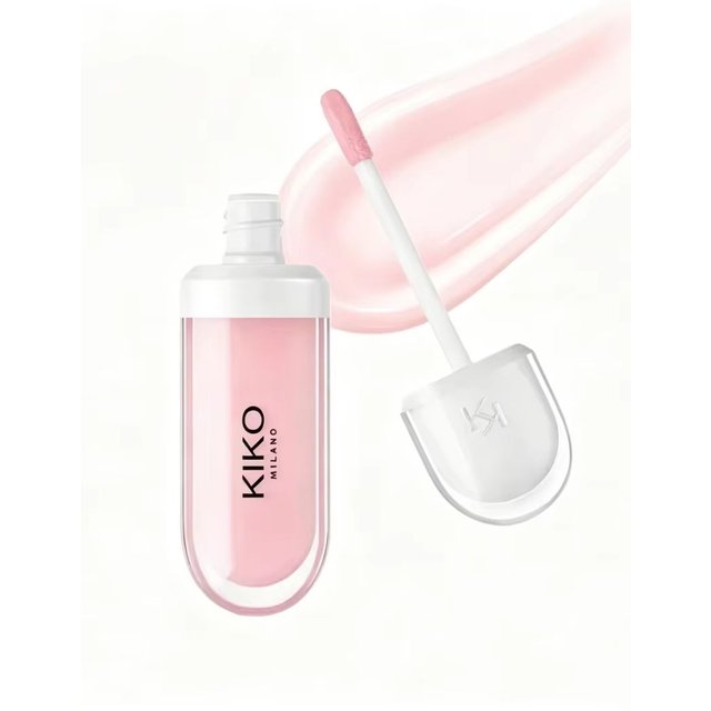 KIKO Milano Kissable Lip Gloss Waterproof Transfer Proof Smudge Resistant Lightweight Creamy Texture Soft Comfort Wear Makeup