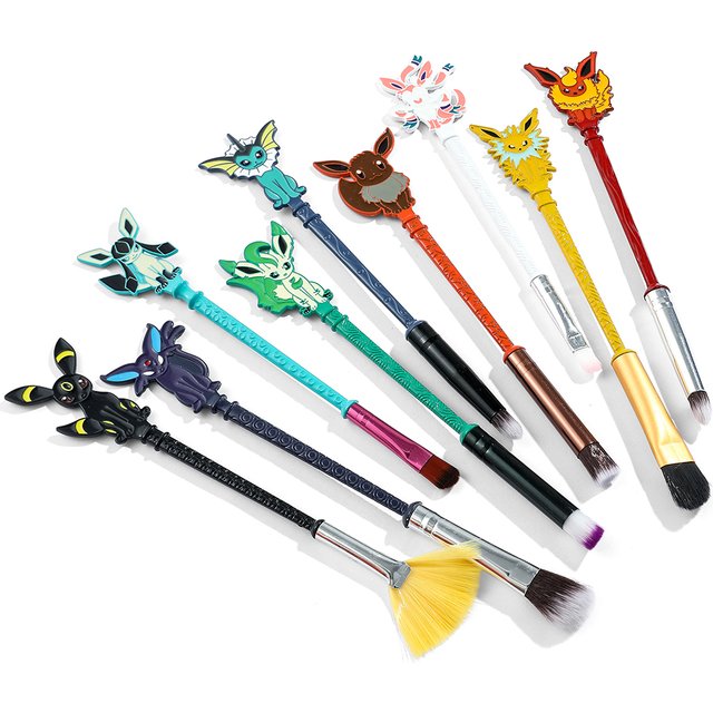 Anime · Makeup Brushes Cartoon Anime Merchandise Loose Powder and Eyeshadow Brushes