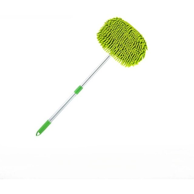 Car Glass Cleaning Long Pole Telescopic Mop Car Dust Removal Tool Car Dust Removal Soft Hair Brush
