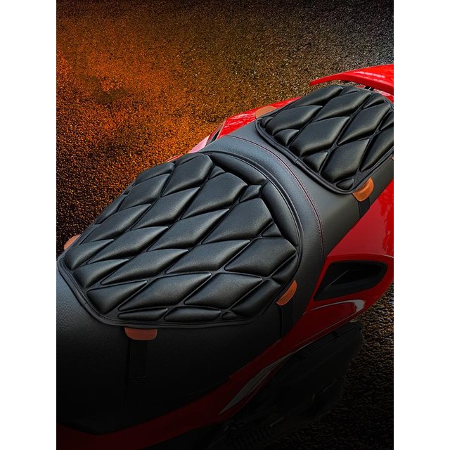 Motorcycle Seat Pad Sunscreen Insulation Waterproof EVA Shock-absorbing Seat Cushion Cover 3D Comfort Air Seat M/L/XL