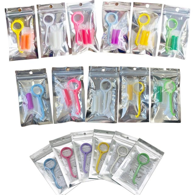 Extracteur d'orthèses dentaires, 10/50/100 pièces, aligneur orthodontique Chewies, 6 parfums de
