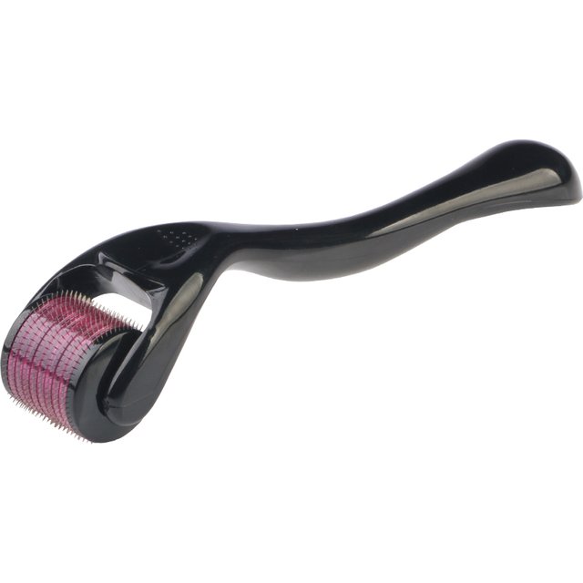 Mezoroller Beard Roller DRS 540 Needles Micro-Needling Derma Roller for Hair Re- Growth Skin Care Body Treatment Microniddle MTS